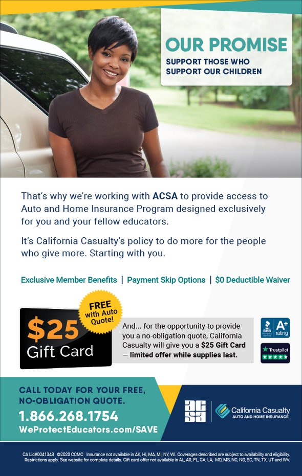 California Casualty insurance ad.