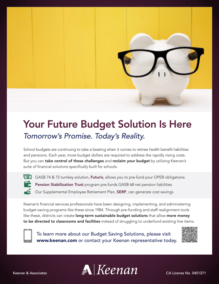 Keenan budget solutions ad.